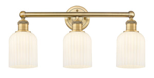 Innovations - 616-3W-BB-G559-5GWH - Three Light Bath Vanity - Edison - Brushed Brass