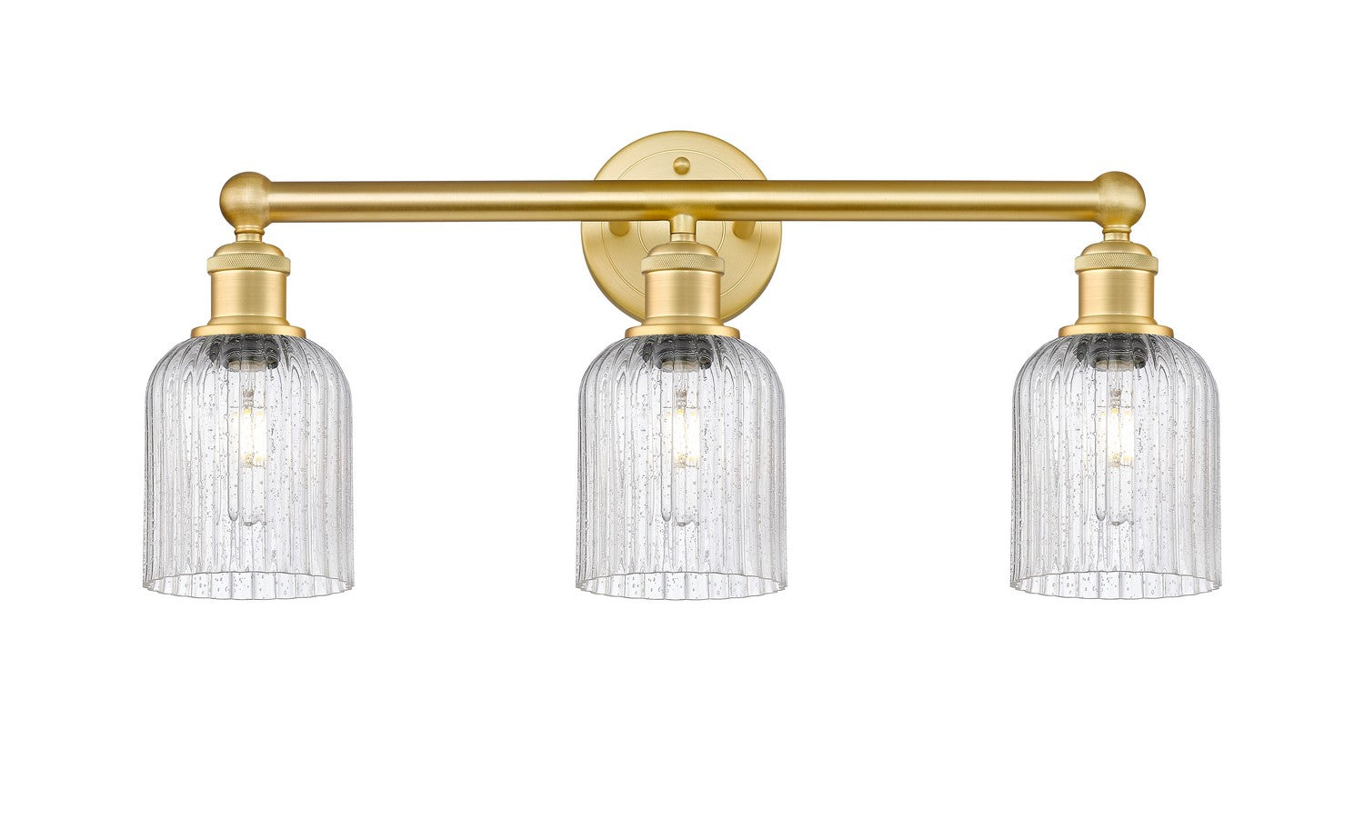 Innovations - 616-3W-SG-G559-5SDY - Three Light Bath Vanity - Edison - Satin Gold