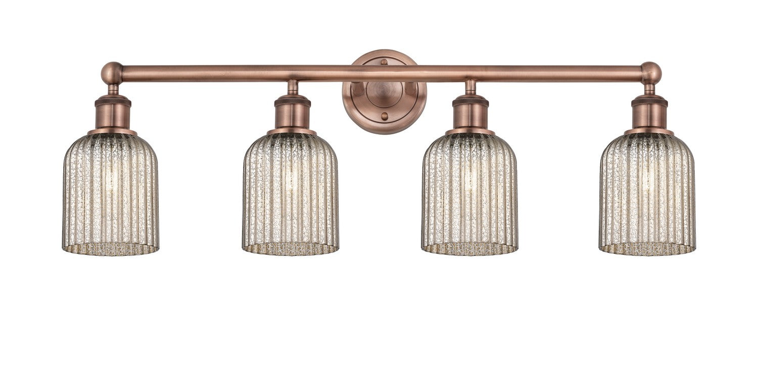 Innovations - 616-4W-AC-G559-5ME - Four Light Bath Vanity - Edison - Antique Copper