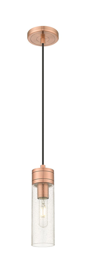 Innovations - 617-1P-AC-G617-8SDY - One Light Mini Pendant - Downtown Urban - Antique Copper