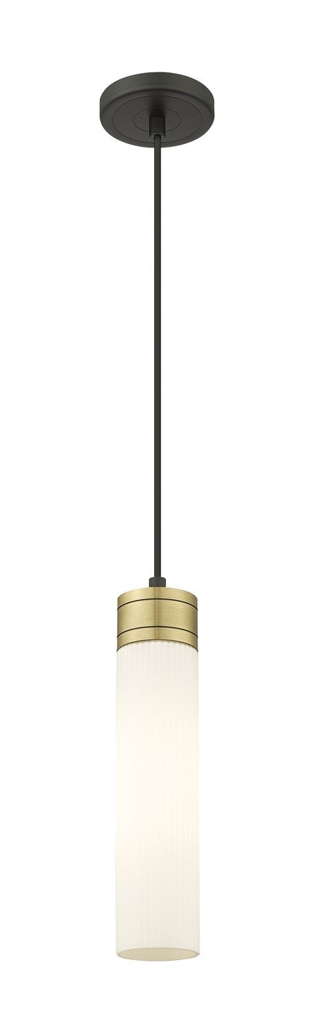 Innovations - 617-1P-BAB-G617-11SWH - One Light Mini Pendant - Downtown Urban - Black Antique Brass