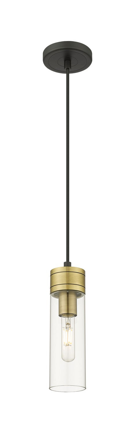 Innovations - 617-1P-BAB-G617-8CL - One Light Mini Pendant - Downtown Urban - Black Antique Brass