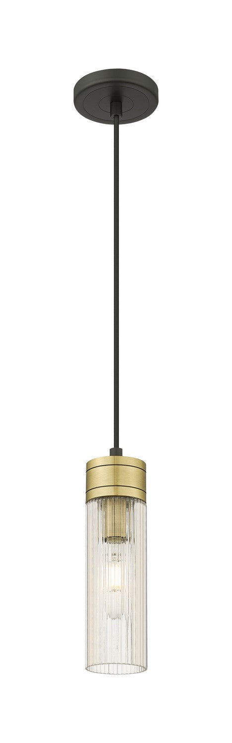 Innovations - 617-1P-BAB-G617-8SCL - One Light Mini Pendant - Downtown Urban - Black Antique Brass