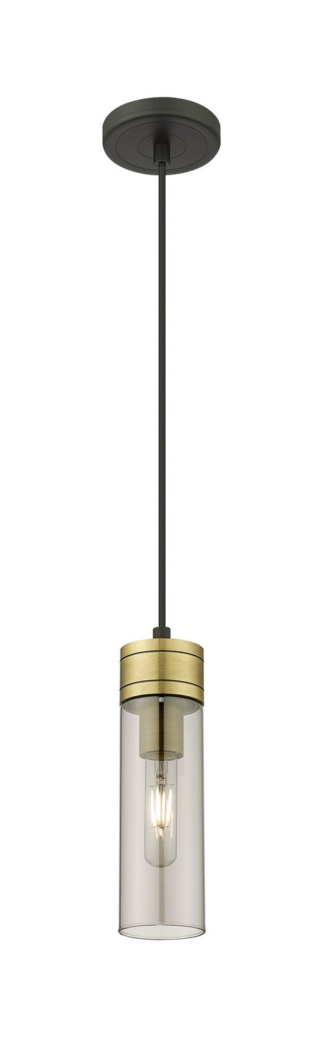 Innovations - 617-1P-BAB-G617-8SM - One Light Mini Pendant - Downtown Urban - Black Antique Brass