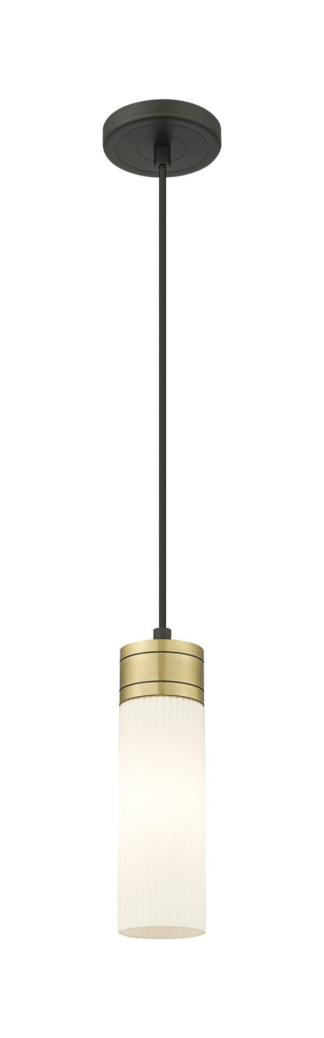 Innovations - 617-1P-BAB-G617-8SWH - One Light Mini Pendant - Downtown Urban - Black Antique Brass