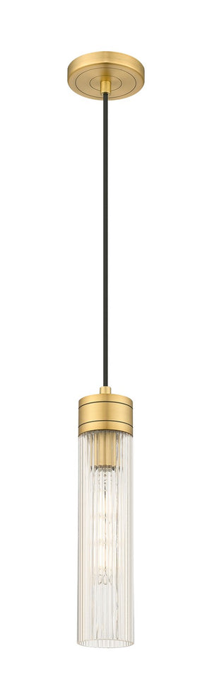 Innovations - 617-1P-BB-G617-11SCL - One Light Mini Pendant - Downtown Urban - Brushed Brass