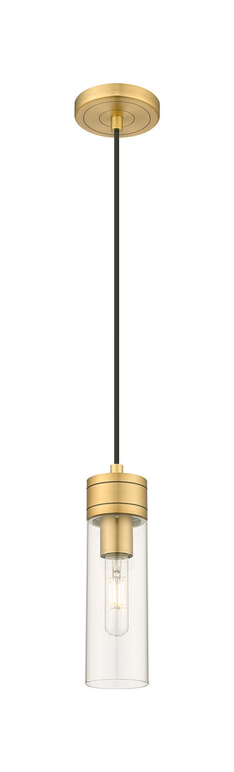 Innovations - 617-1P-BB-G617-8CL - One Light Mini Pendant - Downtown Urban - Brushed Brass