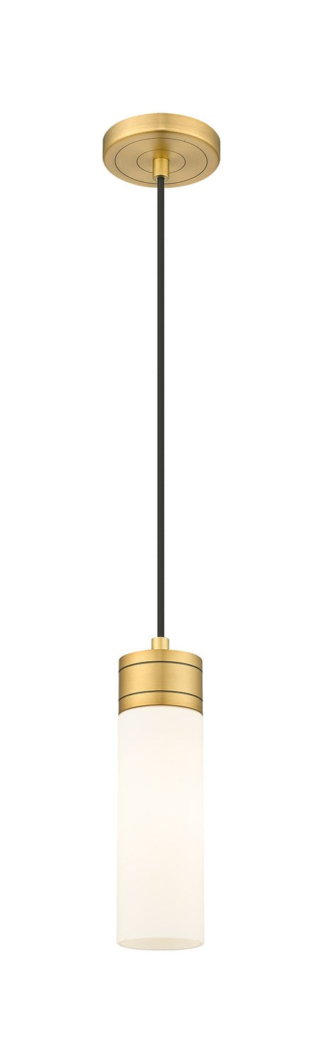 Innovations - 617-1P-BB-G617-8WH - One Light Mini Pendant - Downtown Urban - Brushed Brass