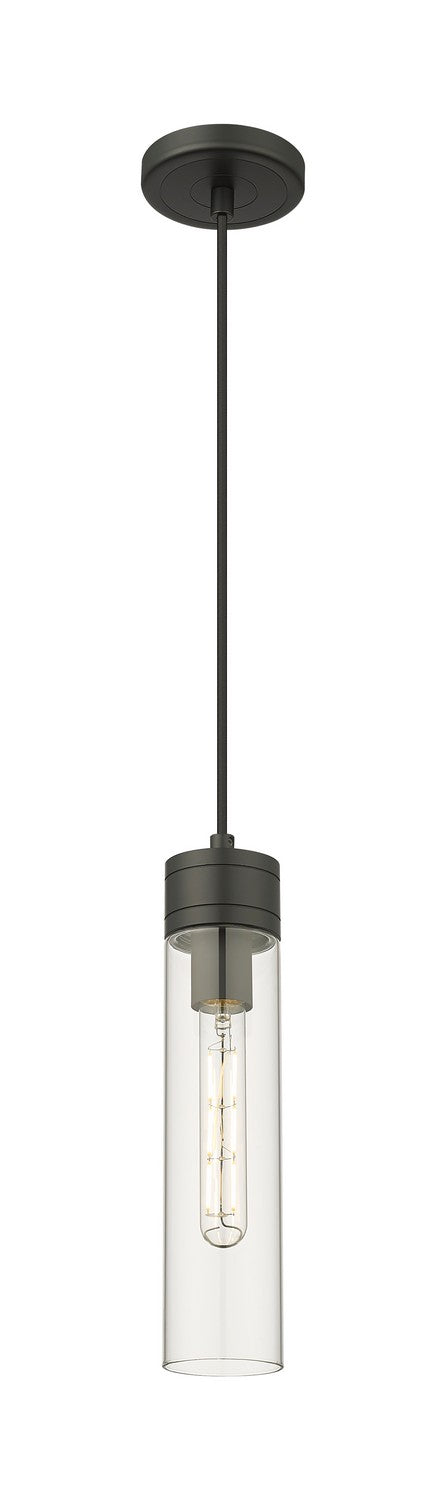 Innovations - 617-1P-BK-G617-11CL - One Light Mini Pendant - Downtown Urban - Matte Black