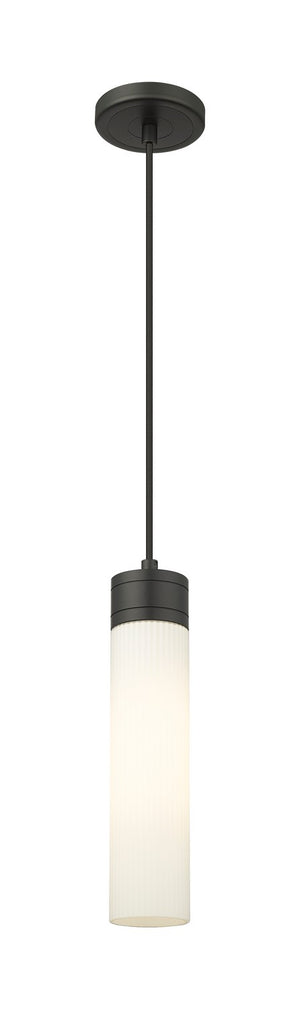 Innovations - 617-1P-BK-G617-11SWH - One Light Mini Pendant - Downtown Urban - Matte Black