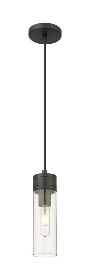 Innovations - 617-1P-BK-G617-8CL - One Light Mini Pendant - Downtown Urban - Matte Black