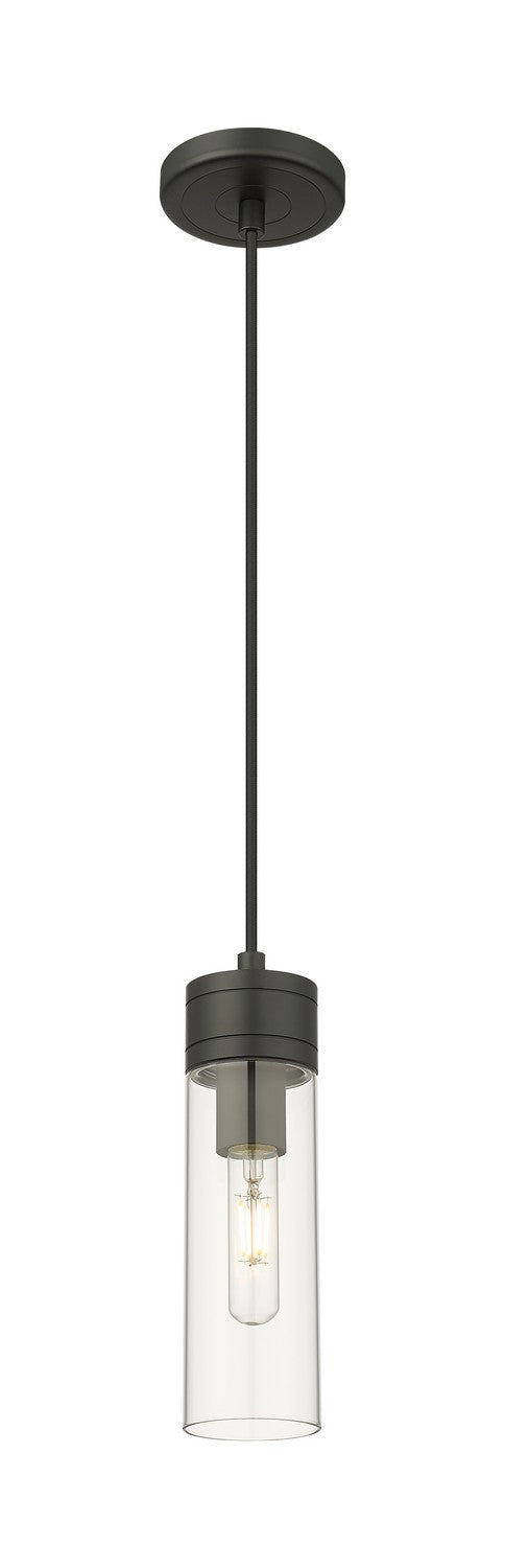 Innovations - 617-1P-BK-G617-8CL - One Light Mini Pendant - Downtown Urban - Matte Black