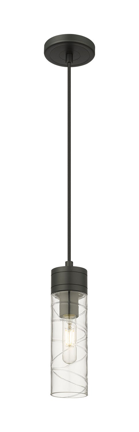 Innovations - 617-1P-BK-G617-8DE - One Light Mini Pendant - Downtown Urban - Matte Black