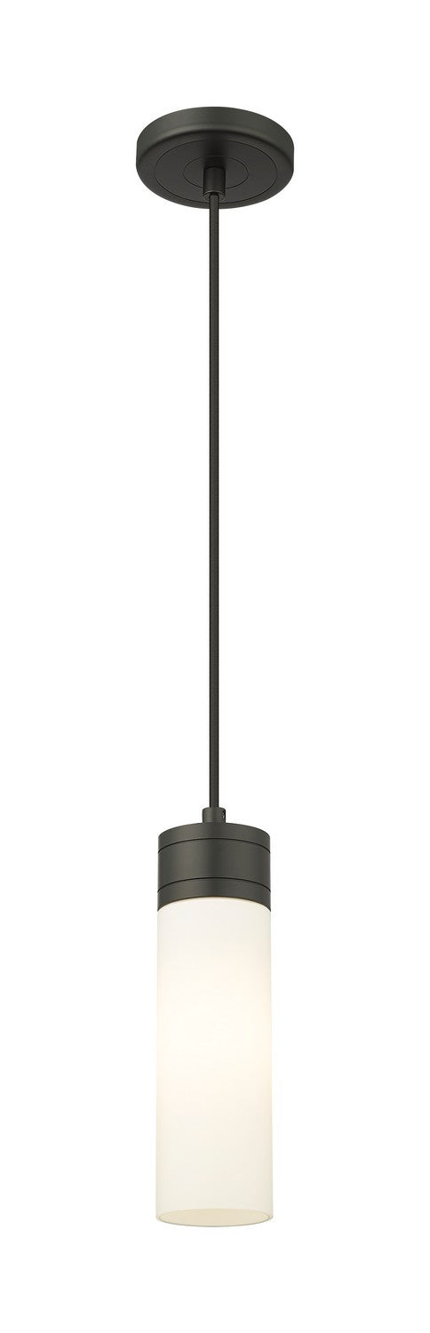 Innovations - 617-1P-BK-G617-8WH - One Light Mini Pendant - Downtown Urban - Matte Black