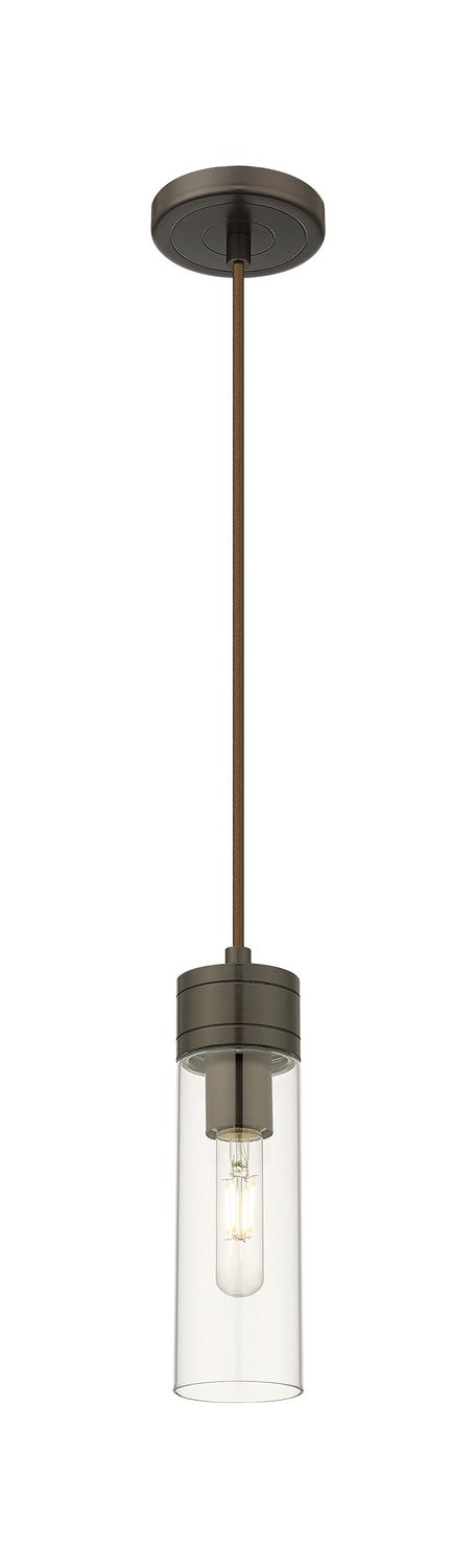 Innovations - 617-1P-OB-G617-8CL - One Light Mini Pendant - Downtown Urban - Oil Rubbed Bronze