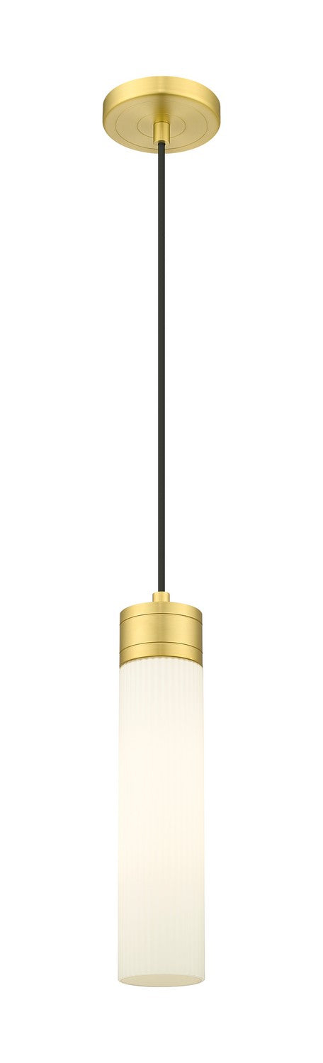 Innovations - 617-1P-SG-G617-11SWH - One Light Mini Pendant - Downtown Urban - Satin Gold