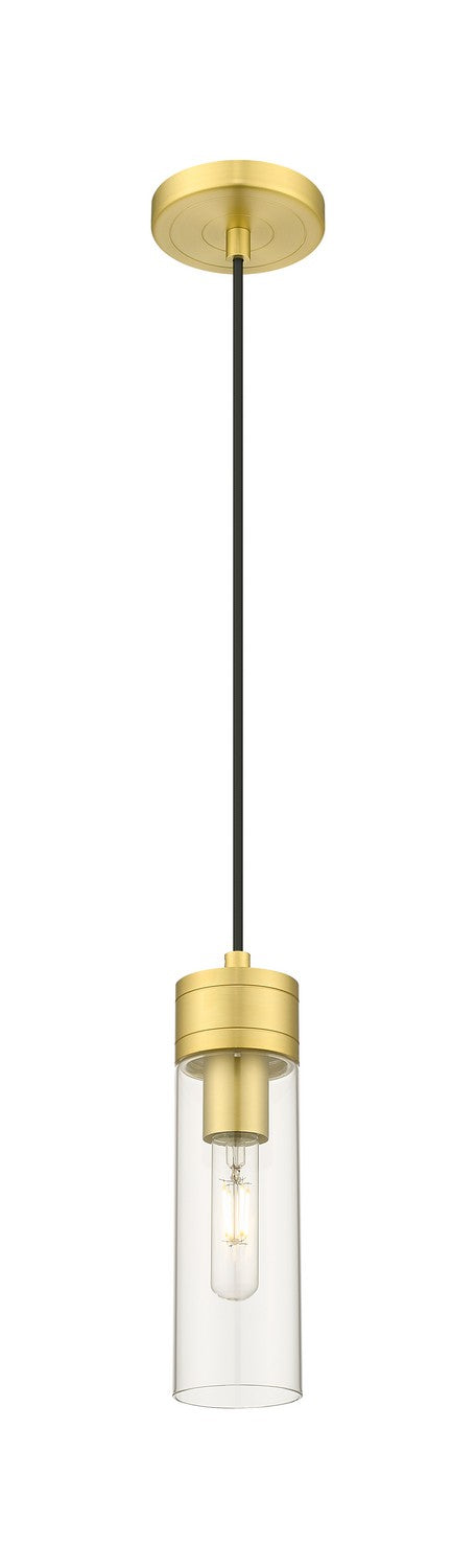 Innovations - 617-1P-SG-G617-8CL - One Light Mini Pendant - Downtown Urban - Satin Gold