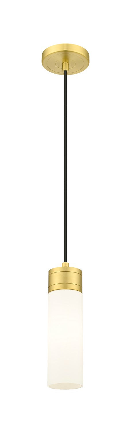 Innovations - 617-1P-SG-G617-8WH - One Light Mini Pendant - Downtown Urban - Satin Gold