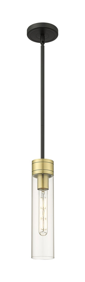 Innovations - 617-1S-BAB-G617-11CL - One Light Mini Pendant - Downtown Urban - Black Antique Brass