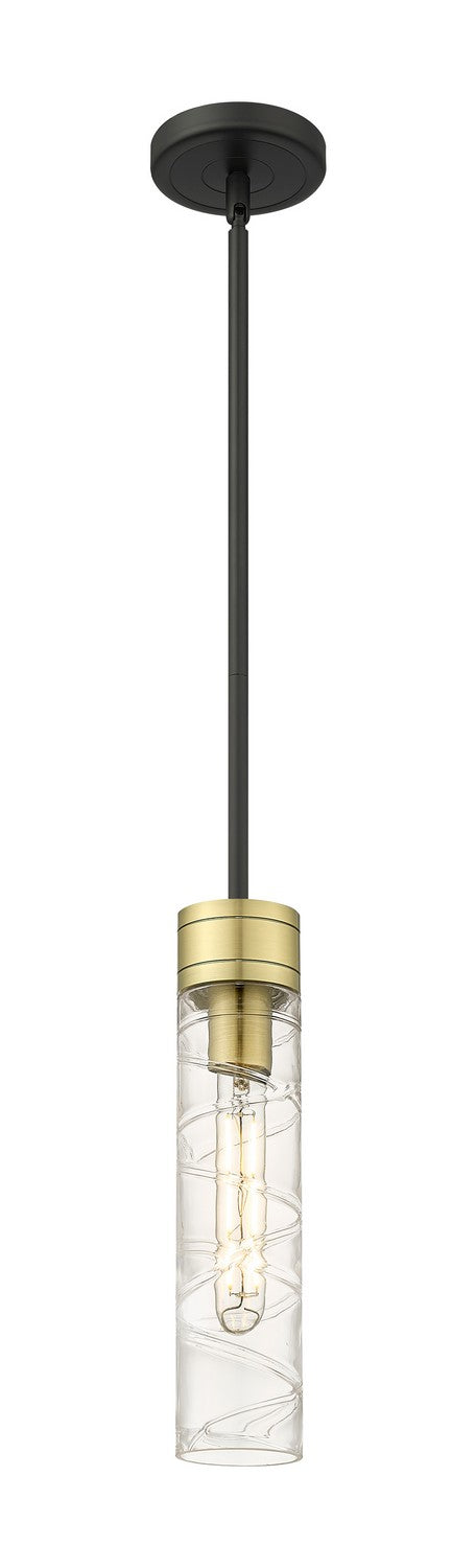 Innovations - 617-1S-BAB-G617-11DE - One Light Mini Pendant - Downtown Urban - Black Antique Brass