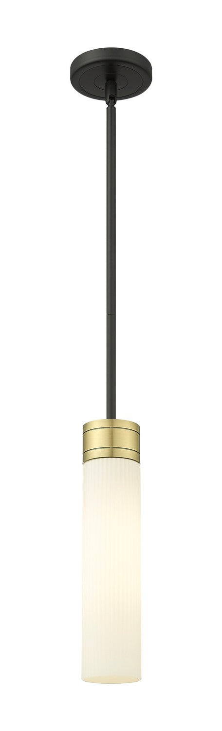 Innovations - 617-1S-BAB-G617-11SWH - One Light Mini Pendant - Downtown Urban - Black Antique Brass