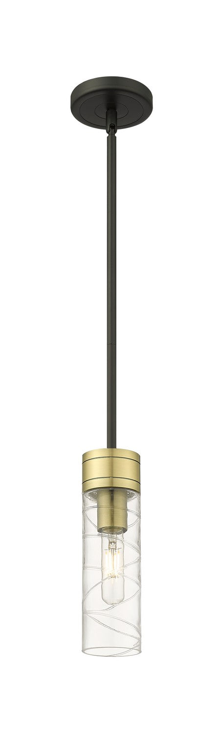 Innovations - 617-1S-BAB-G617-8DE - One Light Mini Pendant - Downtown Urban - Black Antique Brass