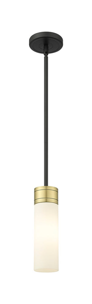 Innovations - 617-1S-BAB-G617-8WH - One Light Mini Pendant - Downtown Urban - Black Antique Brass