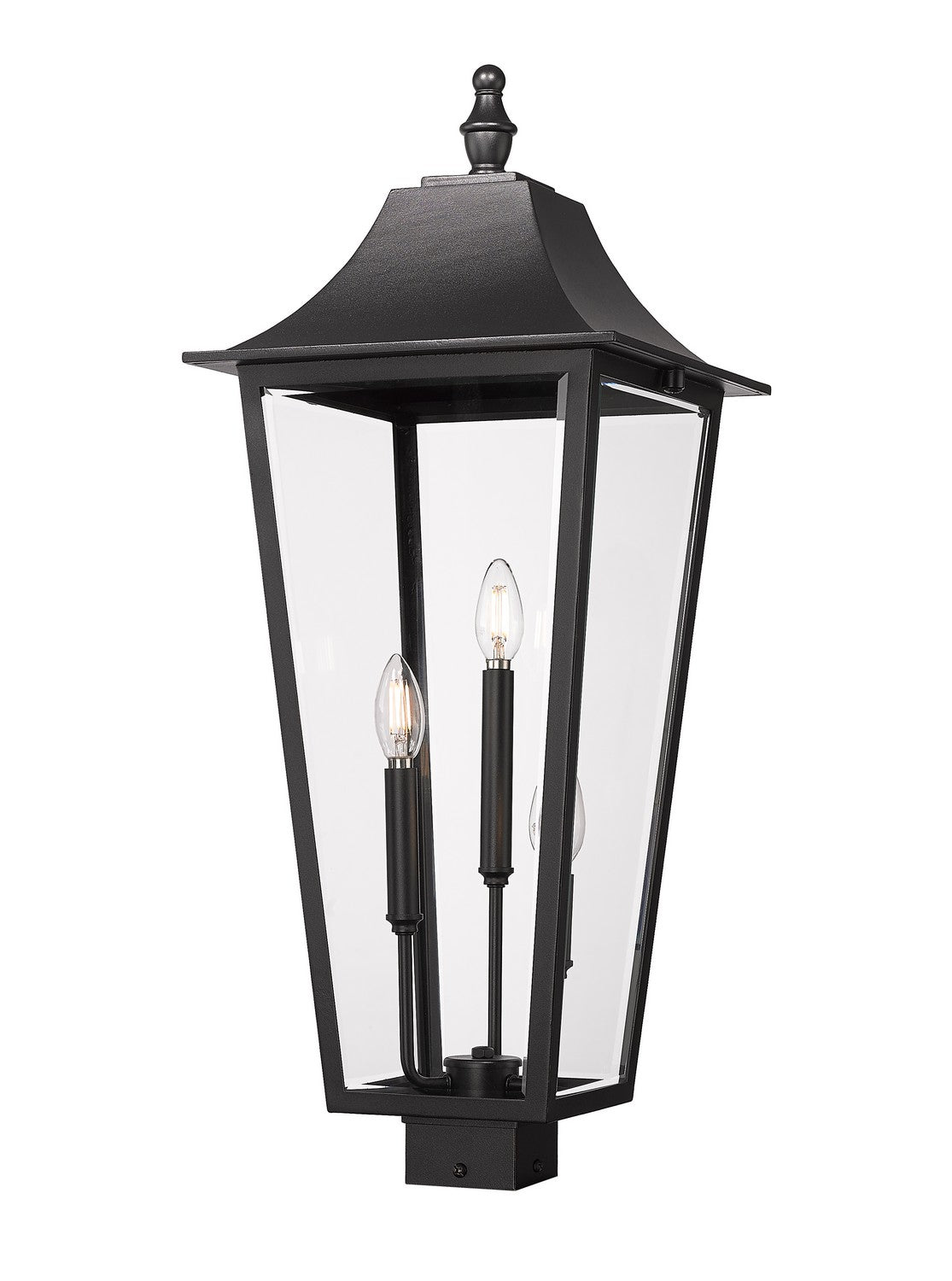 Z-Lite - 5008PHXLS-BK - Three Light Outdoor Post Mount - Gannon - Black