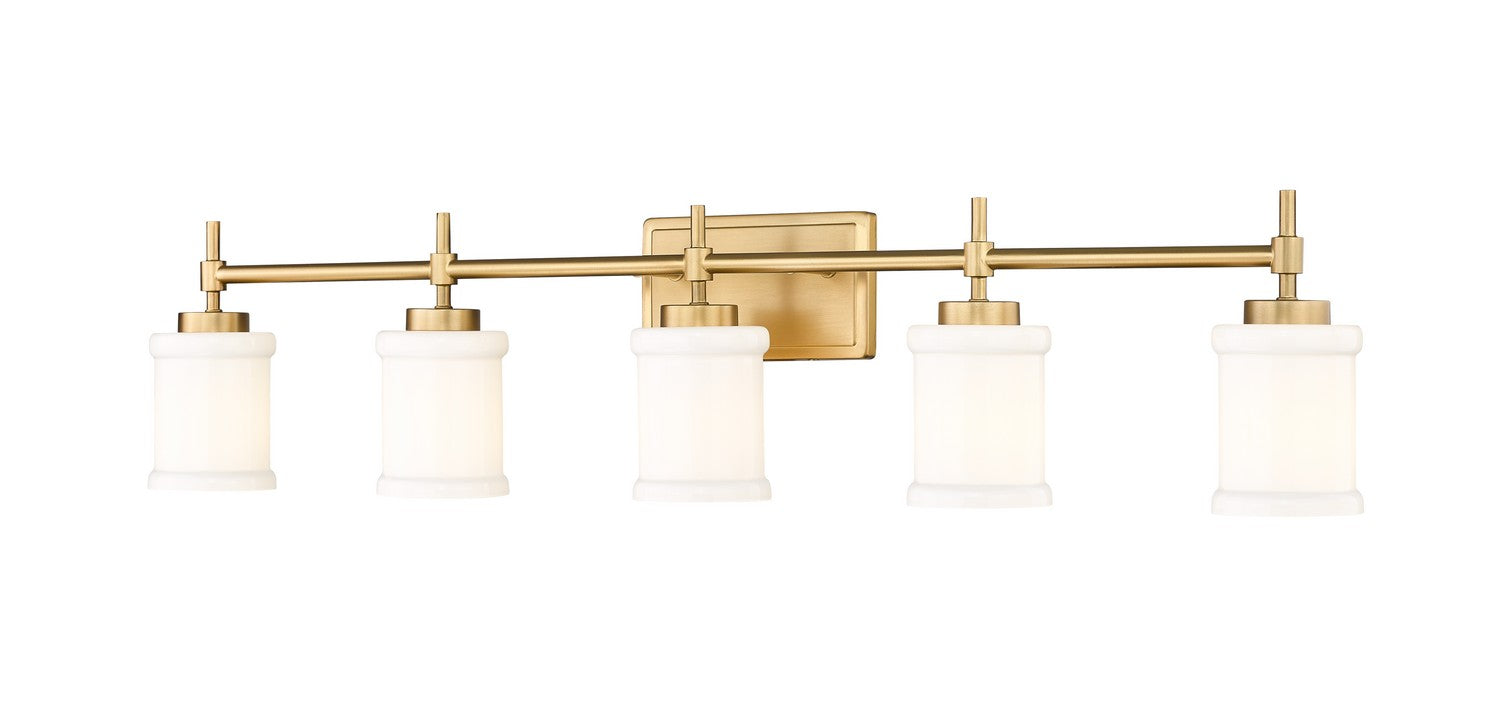 Z-Lite - 622-5V-MGLD - Five Light Vanity - Cadoc - Modern Gold