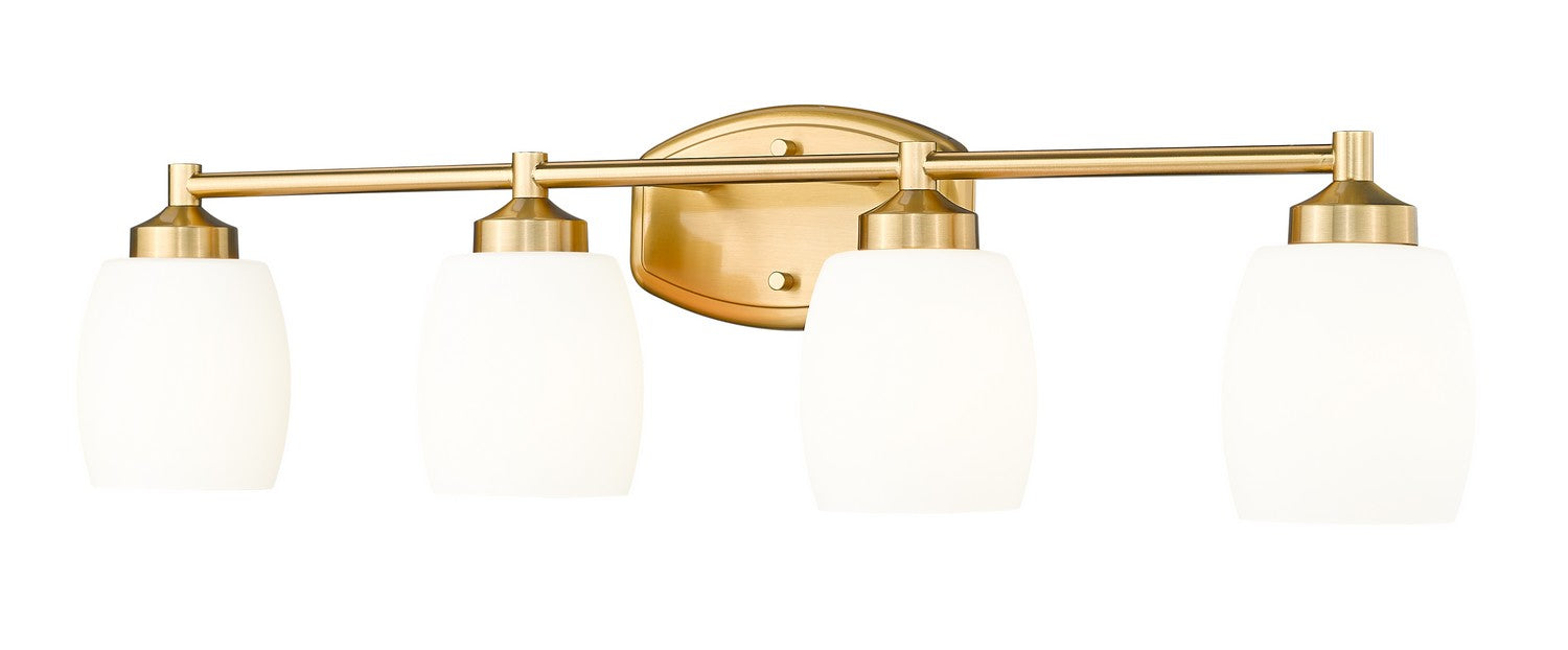 Z-Lite - 745-4V-LG - Four Light Vanity - Kendrick - Luxe Gold