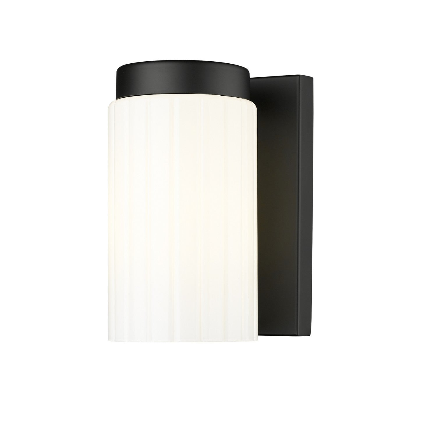 Z-Lite - 746-1S-MB - One Light Wall Sconce - Burk - Matte Black