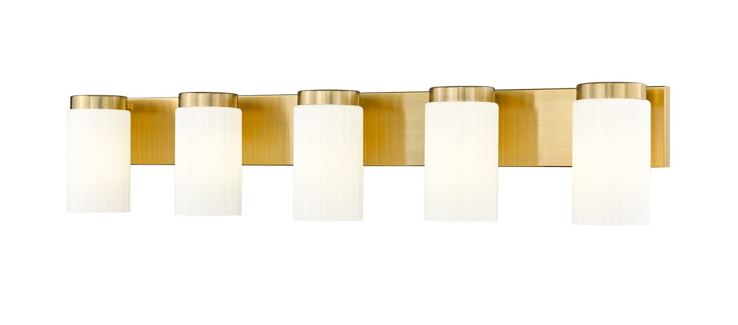 Z-Lite - 746-5V-LG - Five Light Vanity - Burk - Luxe Gold