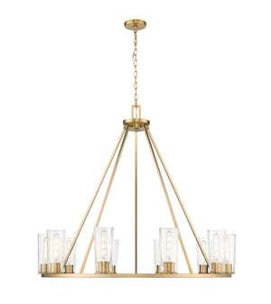 Z-Lite - 826-10MGLD - Ten Light Chandelier - Titus - Modern Gold