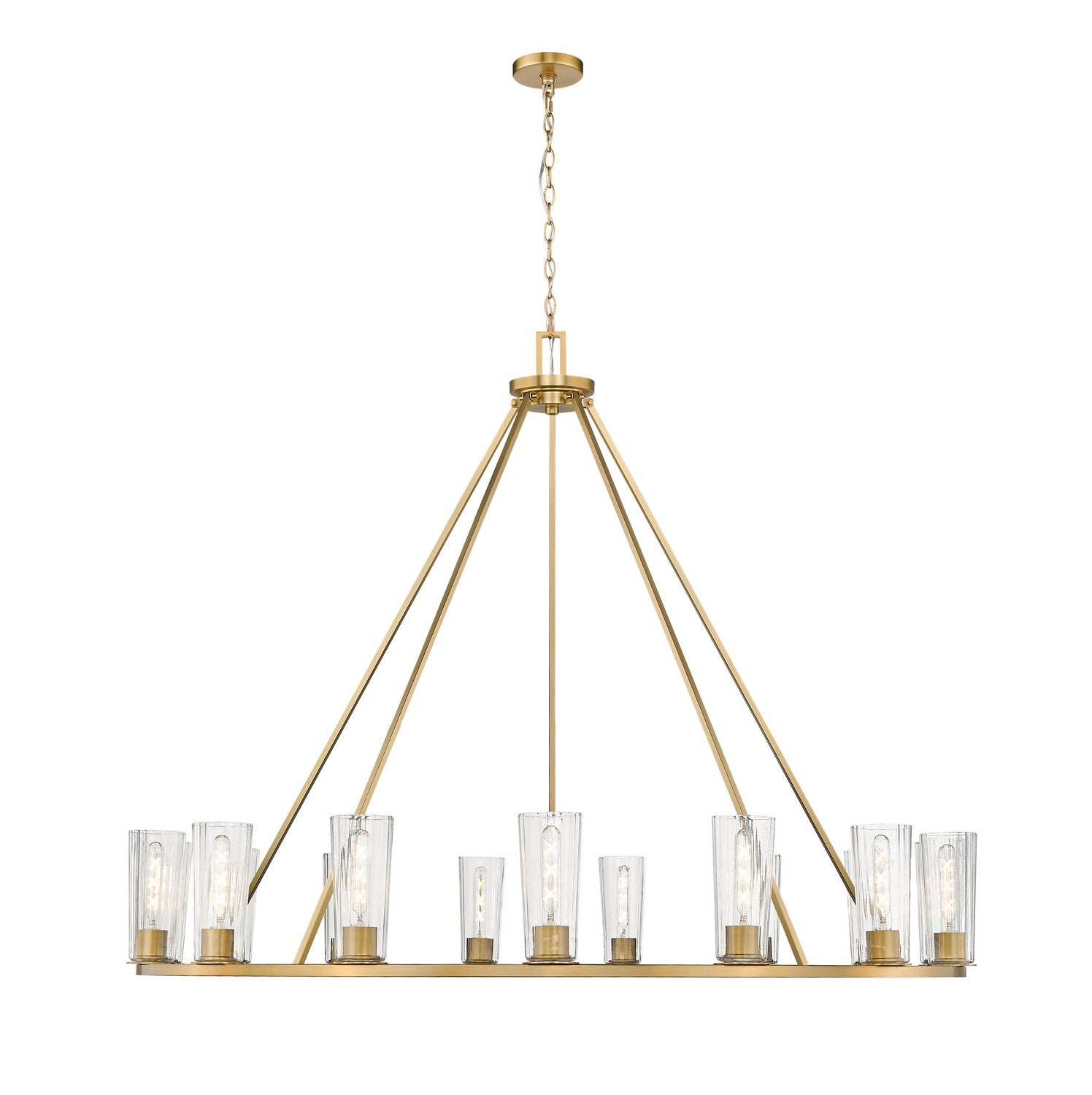 Z-Lite - 826-15MGLD - 15 Light Chandelier - Titus - Modern Gold