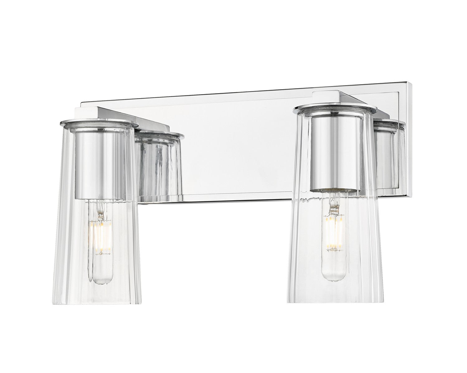 Z-Lite - 826-2V-CH - Two Light Vanity - Titus - Chrome