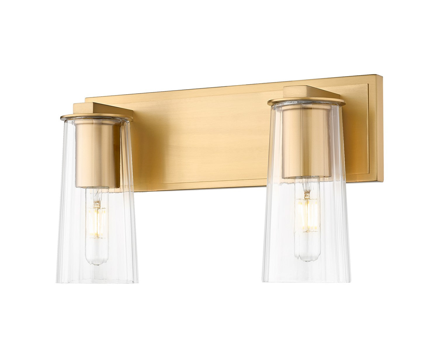 Z-Lite - 826-2V-MGLD - Two Light Vanity - Titus - Modern Gold