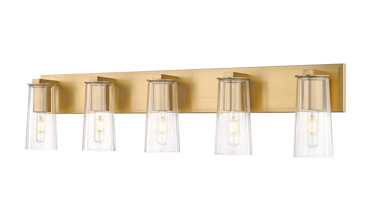 Z-Lite - 826-5V-MGLD - Five Light Vanity - Titus - Modern Gold