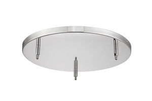 Z-Lite - CP1803-CH - Three Light Ceiling Plate - Multi Point Canopy - Chrome