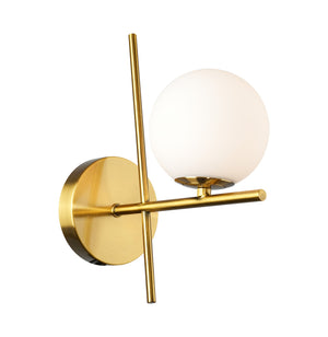 Artcraft - AC11977BR - One Light Wall Sconce - Modena - Plated Brushed Brass