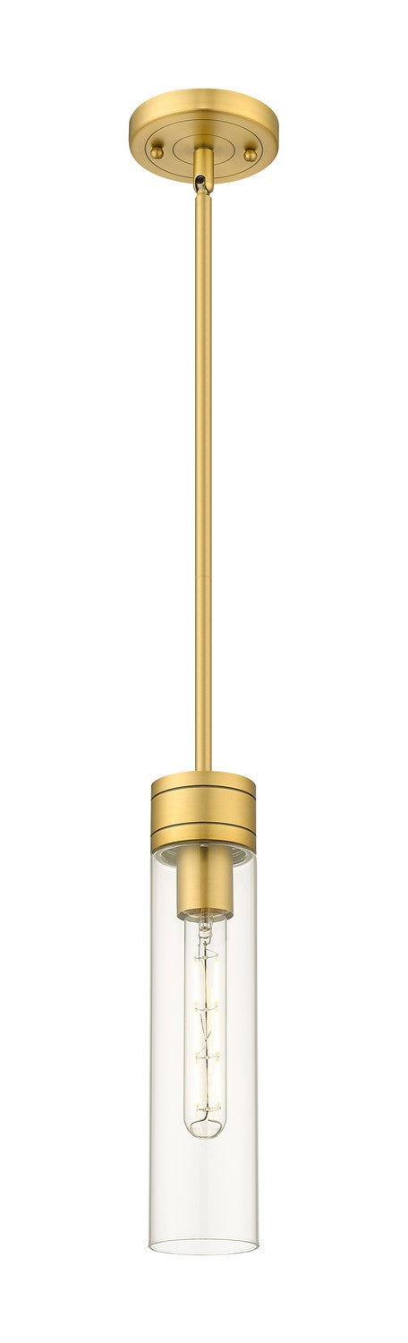 Innovations - 617-1S-BB-G617-11CL - One Light Mini Pendant - Downtown Urban - Brushed Brass