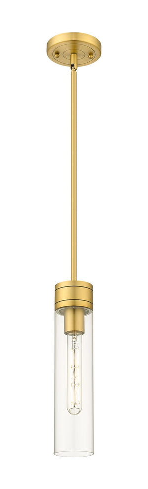 Innovations - 617-1S-BB-G617-11CL - One Light Mini Pendant - Downtown Urban - Brushed Brass