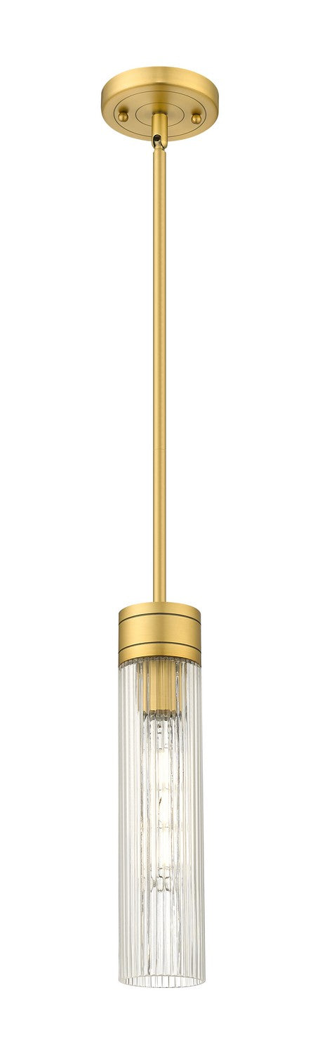 Innovations - 617-1S-BB-G617-11SCL - One Light Mini Pendant - Downtown Urban - Brushed Brass