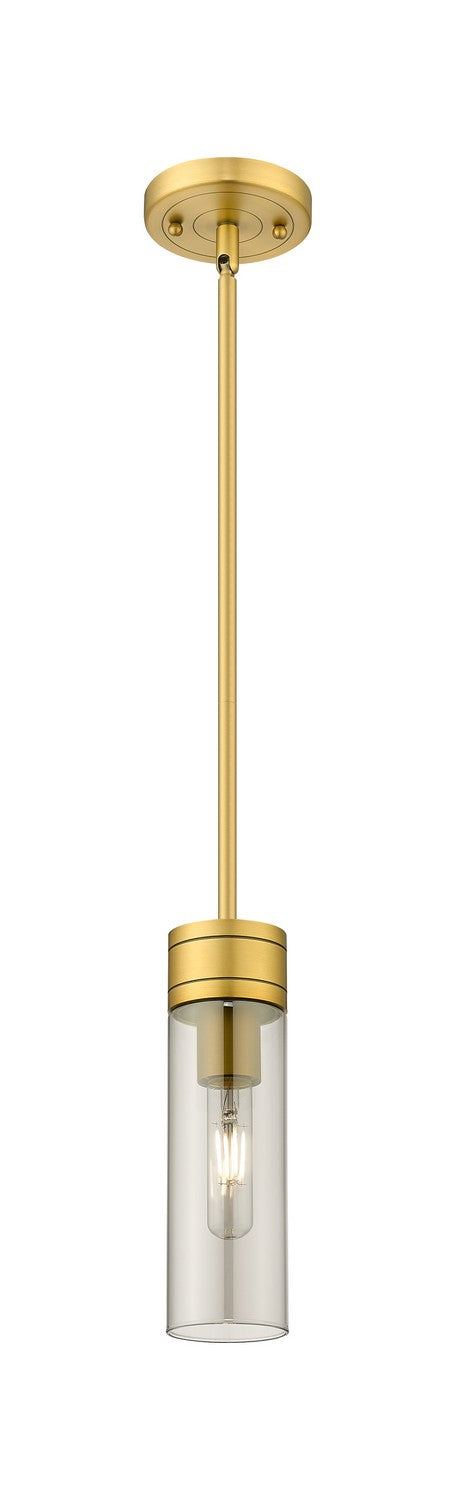 Innovations - 617-1S-BB-G617-8SM - One Light Mini Pendant - Downtown Urban - Brushed Brass