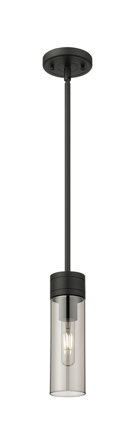 Innovations - 617-1S-BK-G617-8SM - One Light Mini Pendant - Downtown Urban - Matte Black