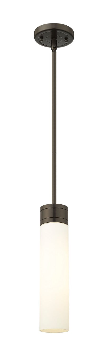 Innovations - 617-1S-OB-G617-11WH - One Light Mini Pendant - Downtown Urban - Oil Rubbed Bronze