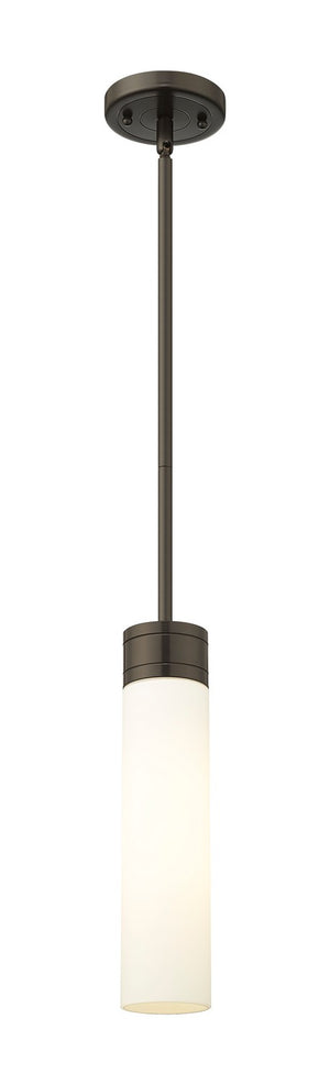 Innovations - 617-1S-OB-G617-11WH - One Light Mini Pendant - Downtown Urban - Oil Rubbed Bronze