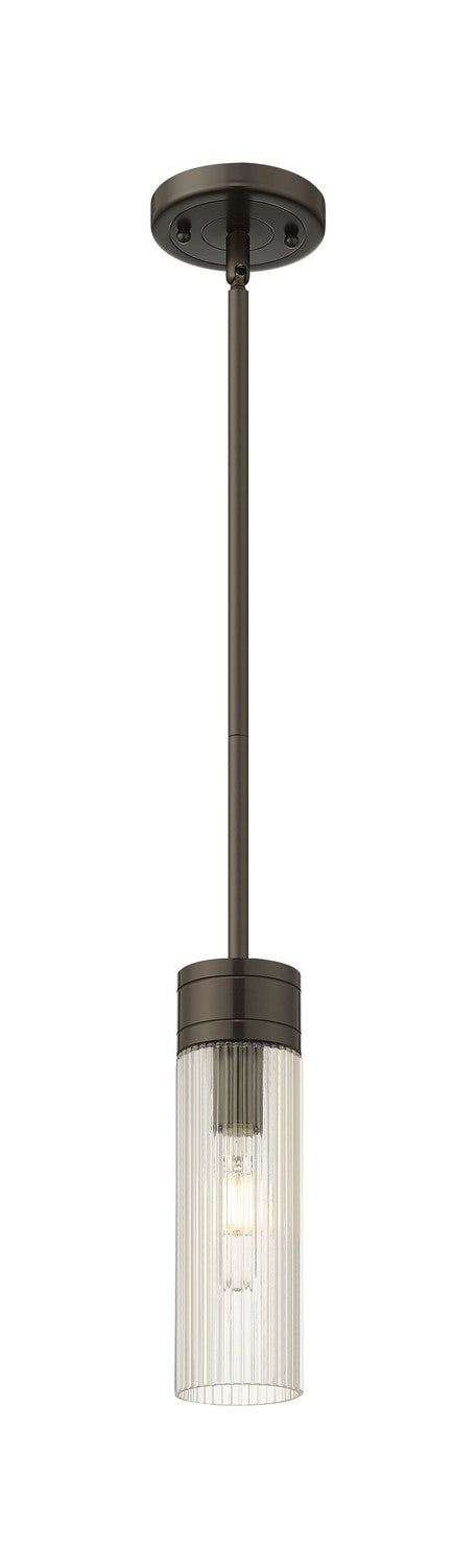 Innovations - 617-1S-OB-G617-8SCL - One Light Mini Pendant - Downtown Urban - Oil Rubbed Bronze