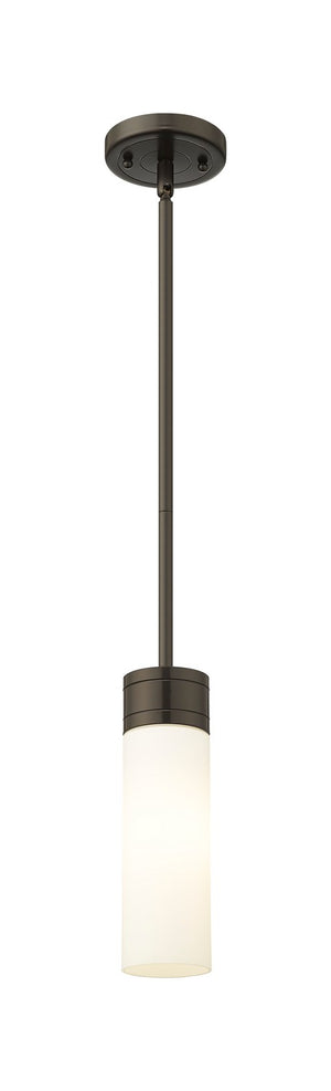 Innovations - 617-1S-OB-G617-8WH - One Light Mini Pendant - Downtown Urban - Oil Rubbed Bronze