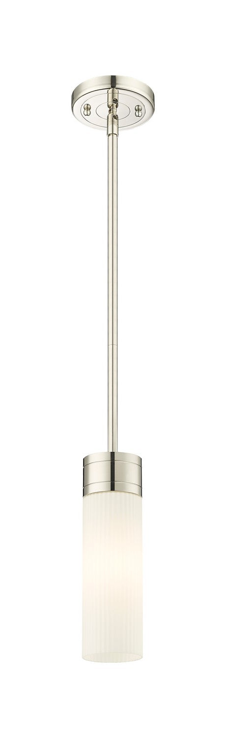 Innovations - 617-1S-PN-G617-8SWH - One Light Mini Pendant - Downtown Urban - Polished Nickel