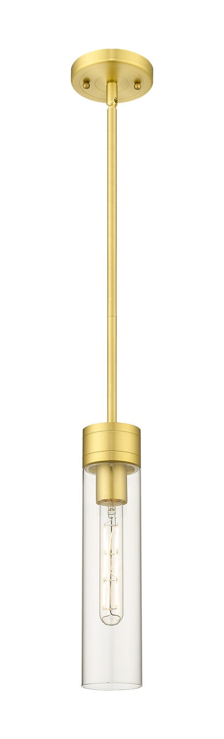 Innovations - 617-1S-SG-G617-11CL - One Light Mini Pendant - Downtown Urban - Satin Gold